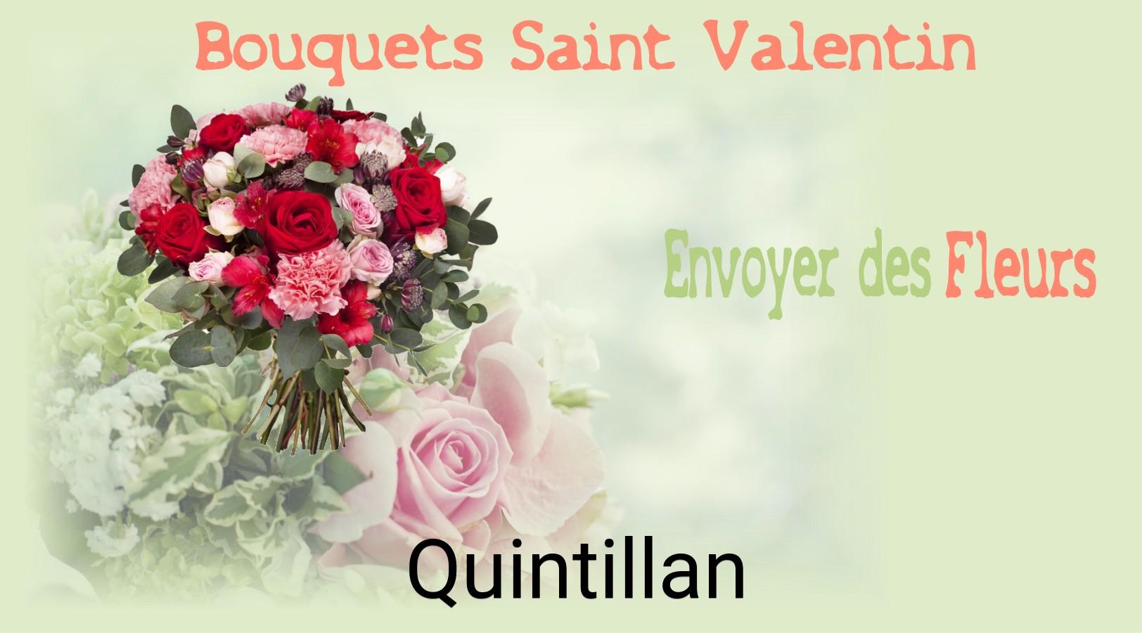 Roses de Saint-Valentin livrées à Quintillan